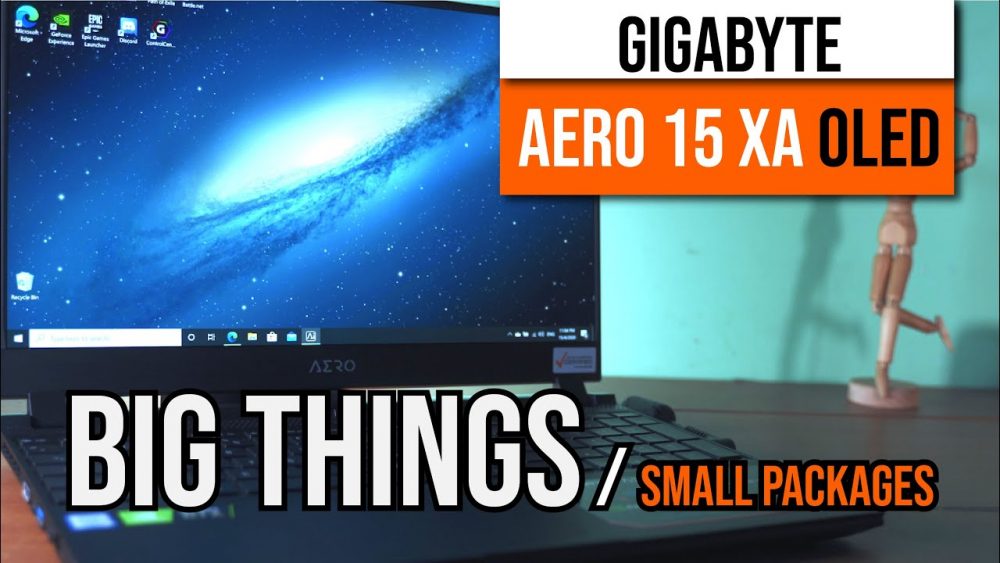 GIGABYTE AERO 15 XA OLED REVIEW - BIG THING In small package! 23