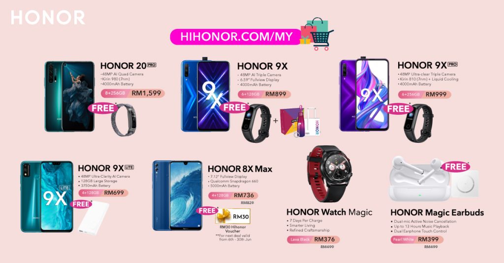 HONOR Malaysia celebrates 6th Anniversary with awesome deals! 24