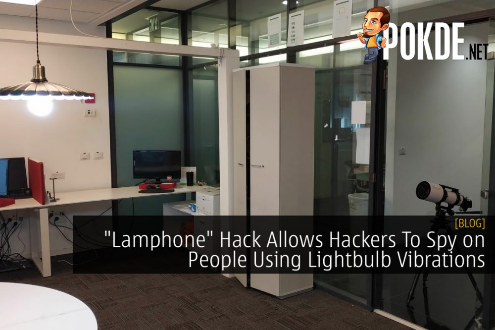 "Lamphone" Hack Allows Hackers To Spy on People Using Lightbulb Vibrations 25
