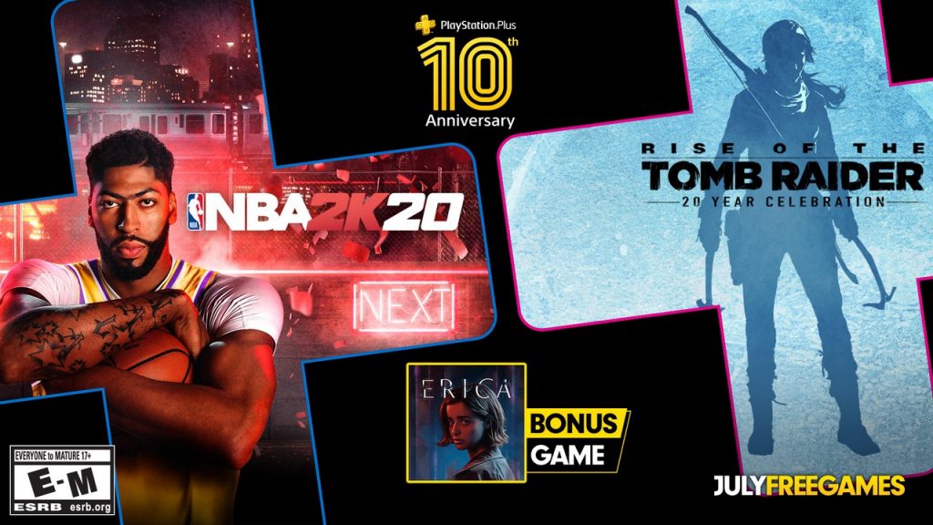 PS Plus Asia July 2020 Games