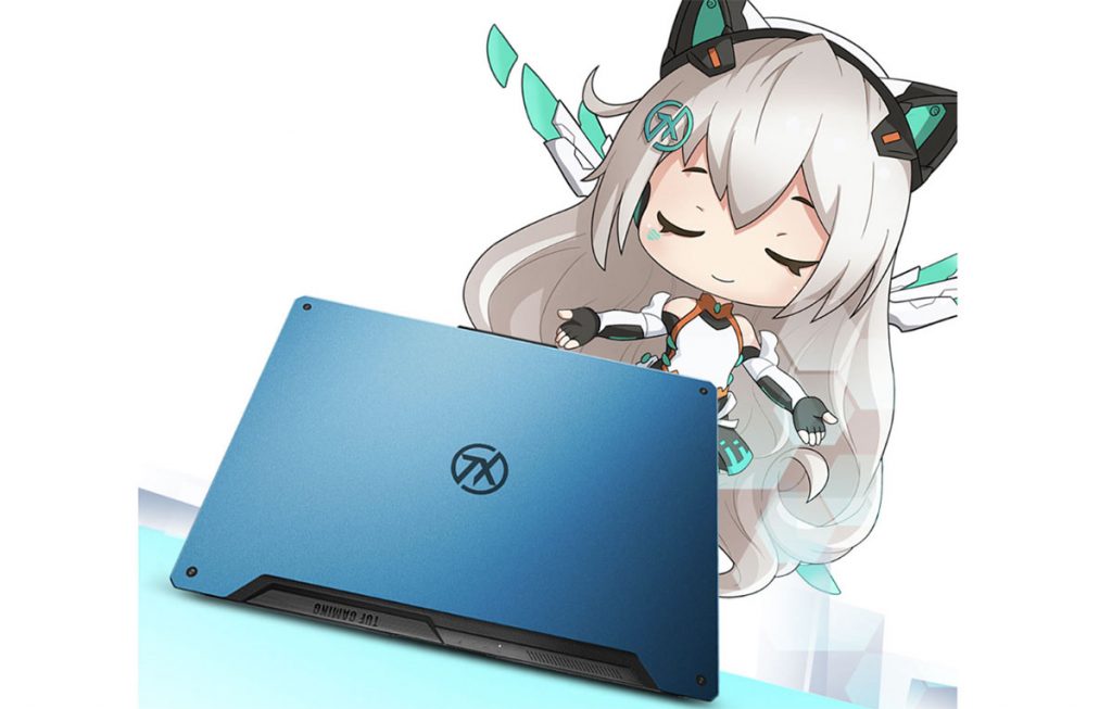 TUF Gaming China laptop mascot