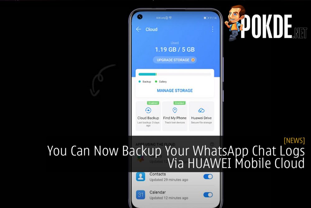 You Can Now Backup Your WhatsApp Chat Logs Via HUAWEI Mobile Cloud 26