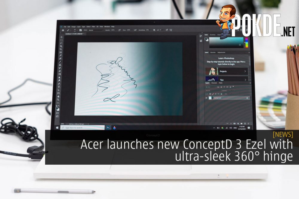 Acer launches new ConceptD 3 Ezel with ultra-sleek 360° hinge 28