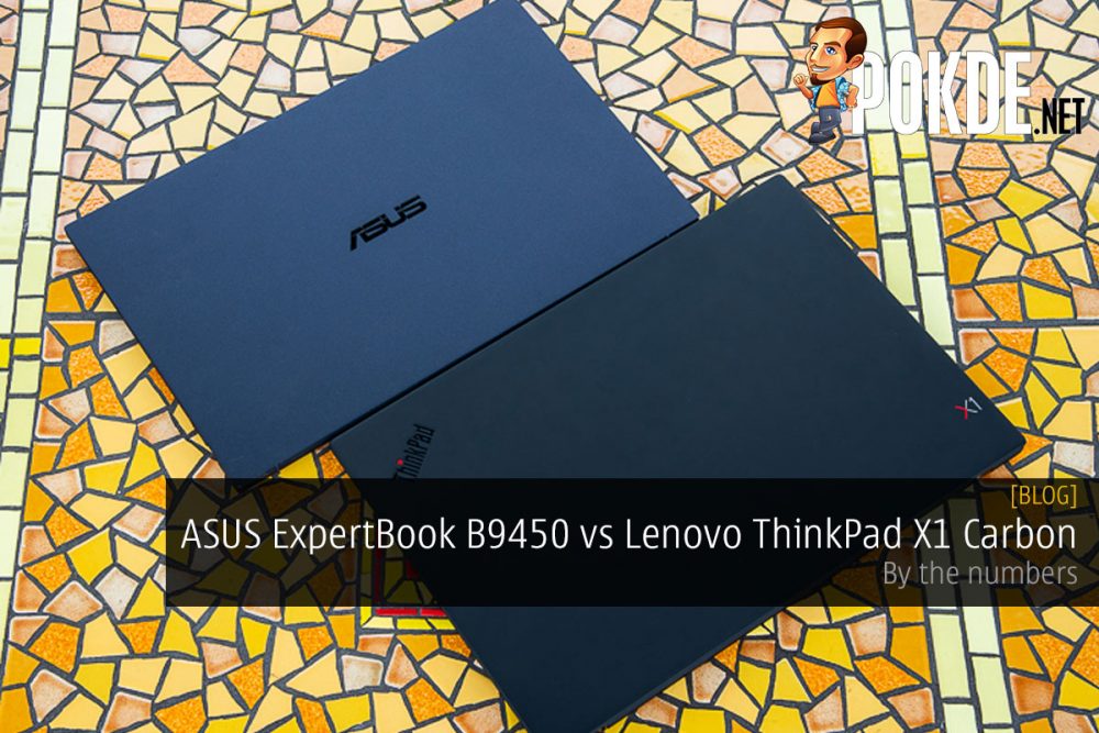 asus expertbook b9 vs lenovo thinkpad x1 carbon cover