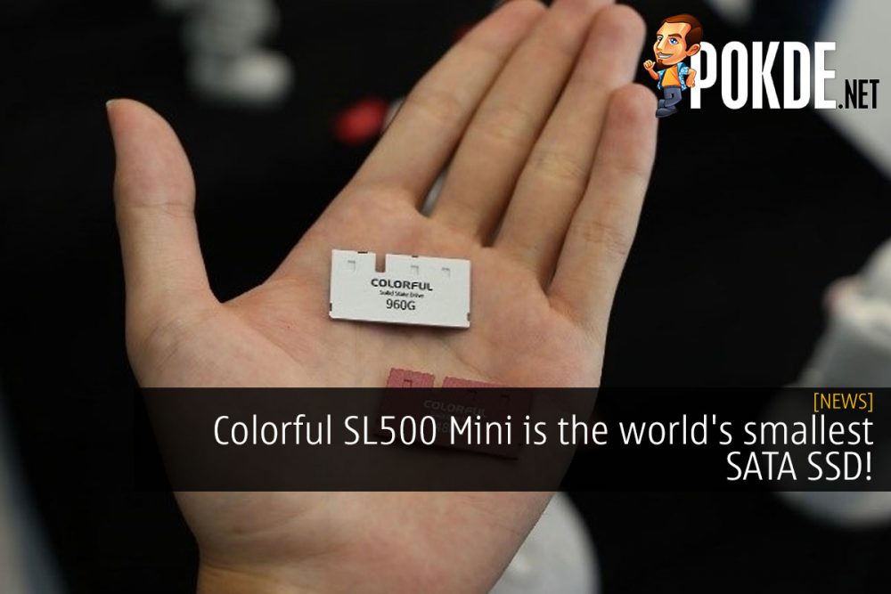 colorful sl500 mini smallest ssd cover