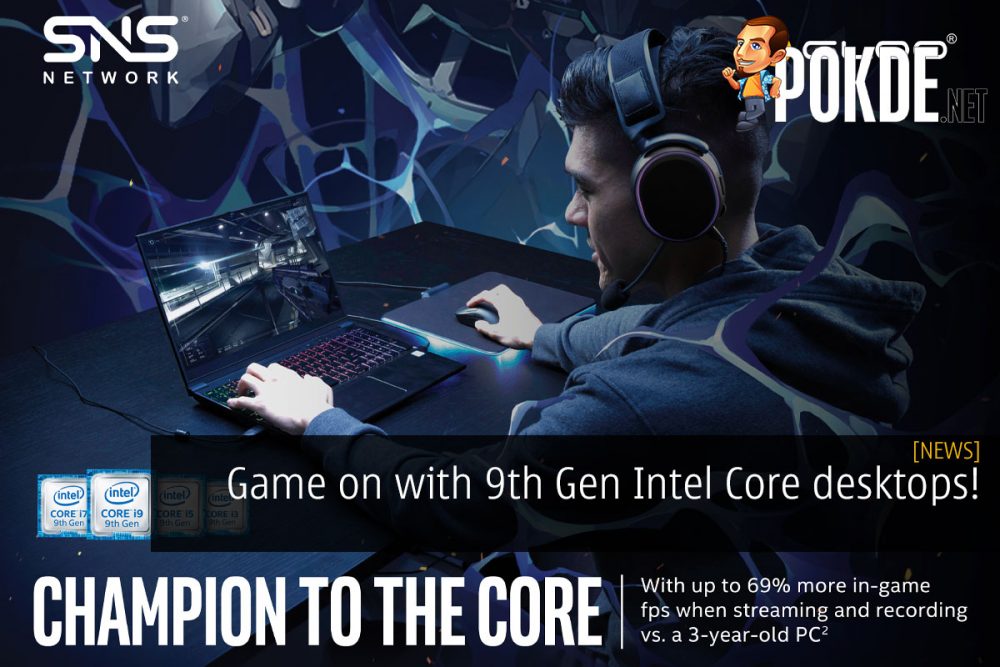 game on with 9th gen intel core desktops champion to the core gloo cover