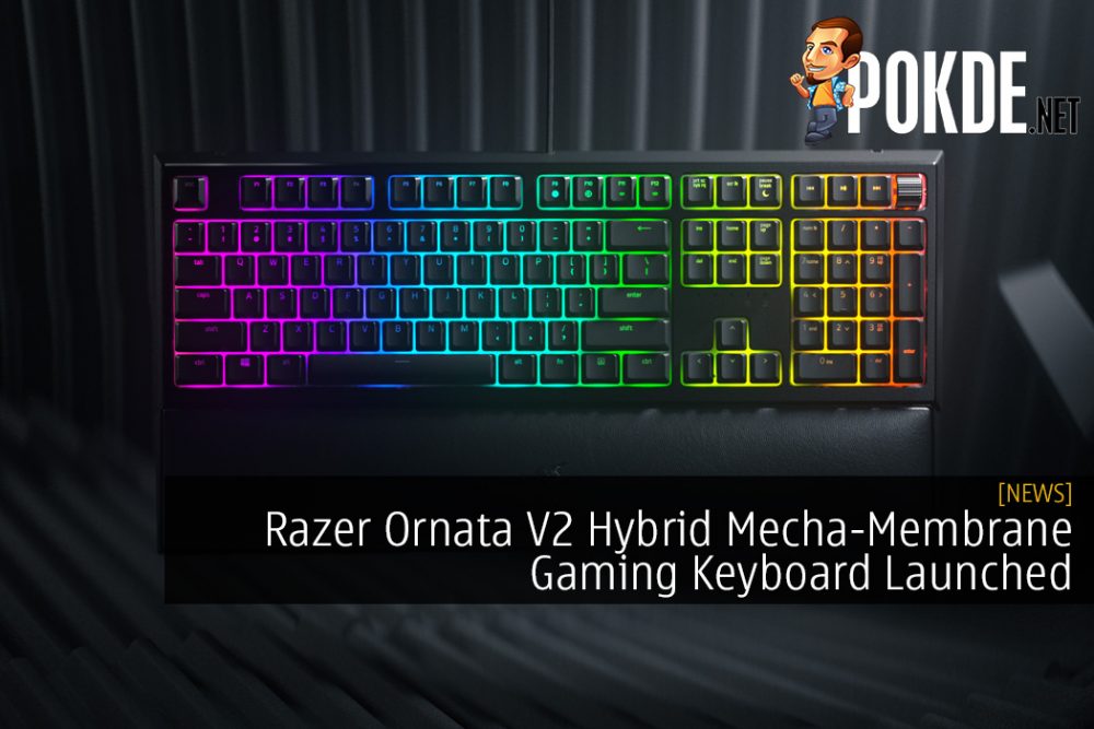 Razer Ornata V2 Hybrid Mecha-Membrane Gaming Keyboard Launched