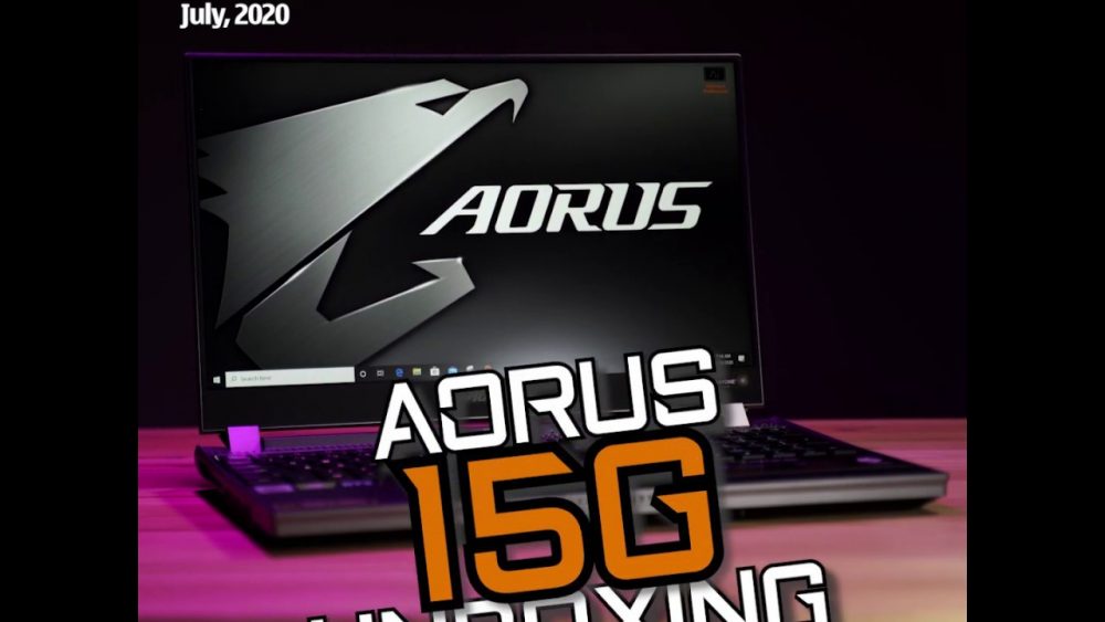 Unboxing - Gigabyte Aorus 15G 22