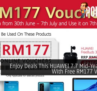 Enjoy Deals This HUAWEI 7.7 Mid-Year Sales With Free RM177 Voucher 30