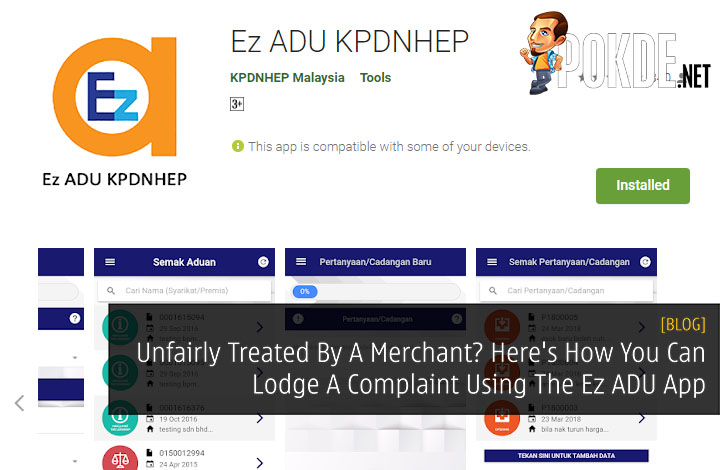 Unfairly Treated By A Merchant? Here's How You Can Lodge A Complaint Using The Ez ADU App 20