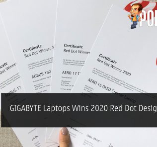 GIGABYTE Laptops Wins 2020 Red Dot Design Award 27