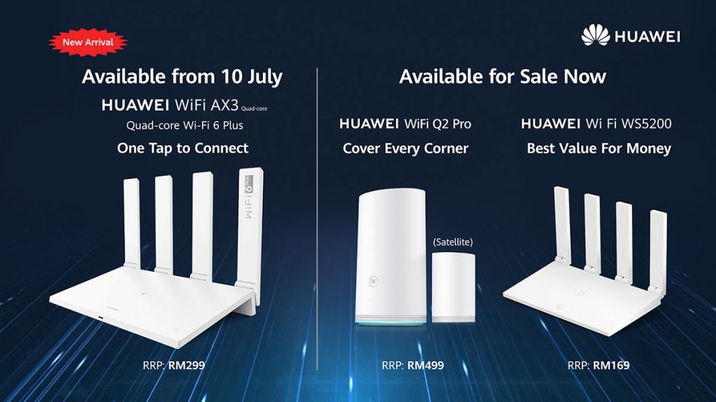 HUAWEI WiFi AX3 pricing availability