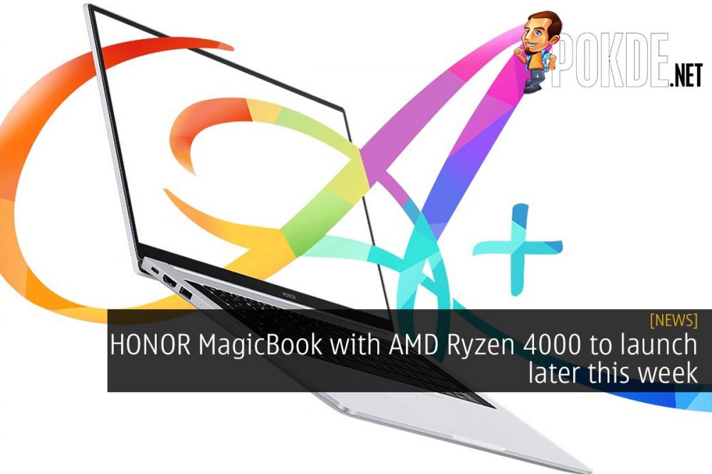 honor magicbook amd ryzen 4000 cover