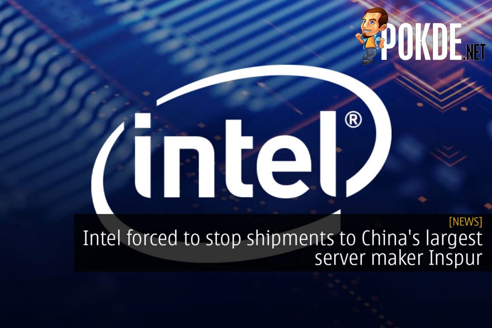 intel forced to stop shipments to inspur cover