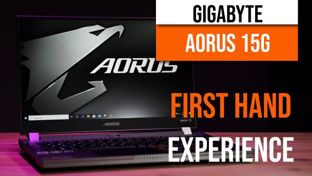 AORUS 15G First Hand Experience - Race car inspired design, heart racing performance 20