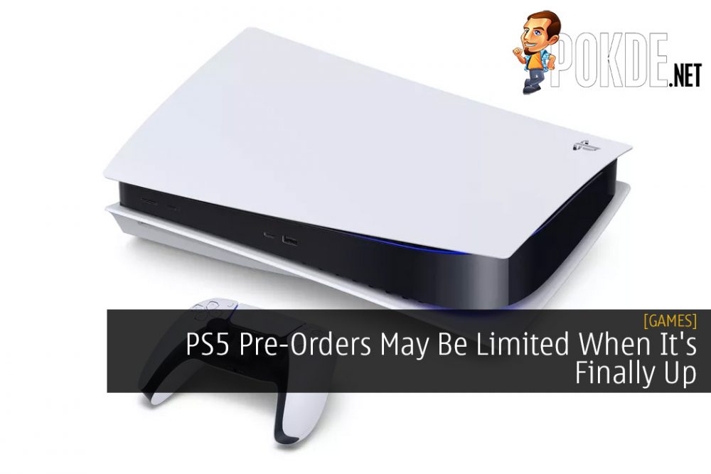 PS5 Pre-Orders May Be Limited When It's Finally Up