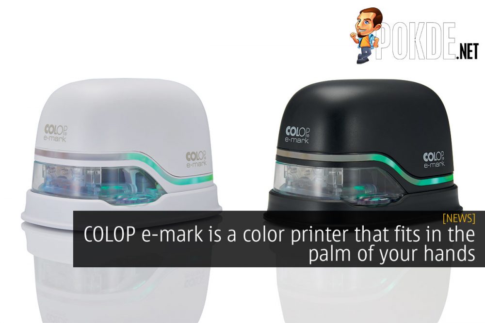 COLOP e-mark color printers cover
