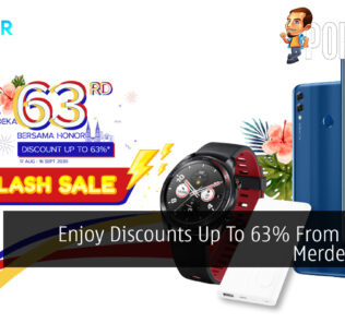 Enjoy Discounts Up To 63% From HONOR Merdeka Sale 31