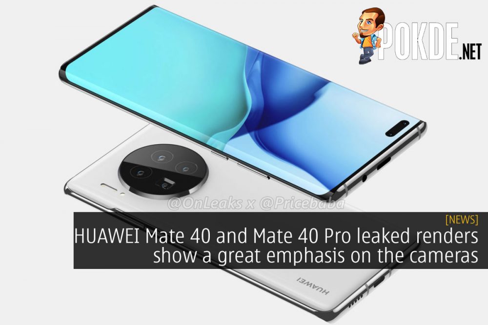 HUAWEI Mate 40 and Mate 40 Pro leaked renders show a great emphasis on the cameras 26