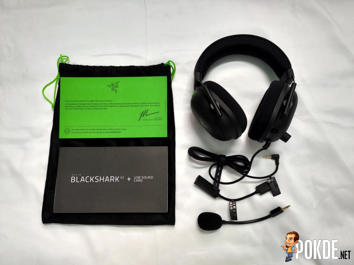 Razer Blackshark V2 + USB Mic Enhancer - Micro-casque - Garantie 3