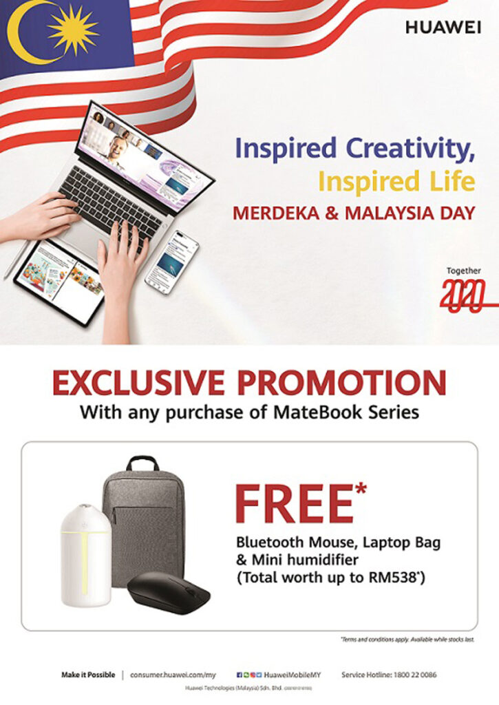 Enjoy Month-long Deals From HUAWEI Malaysia Until 20 September 24