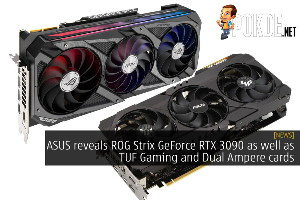 ASUS ROG Strix GeForce RTX 3090 TUF Gaming Dual GeForce RTX 30 series gpu cover