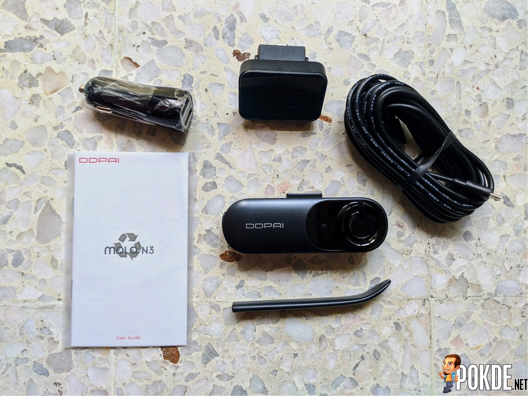 DDPAI Mola N3 1600P 2K HD Car DVR Camera GPS Wifi Smart Connect Car Dash Cam  Recorder