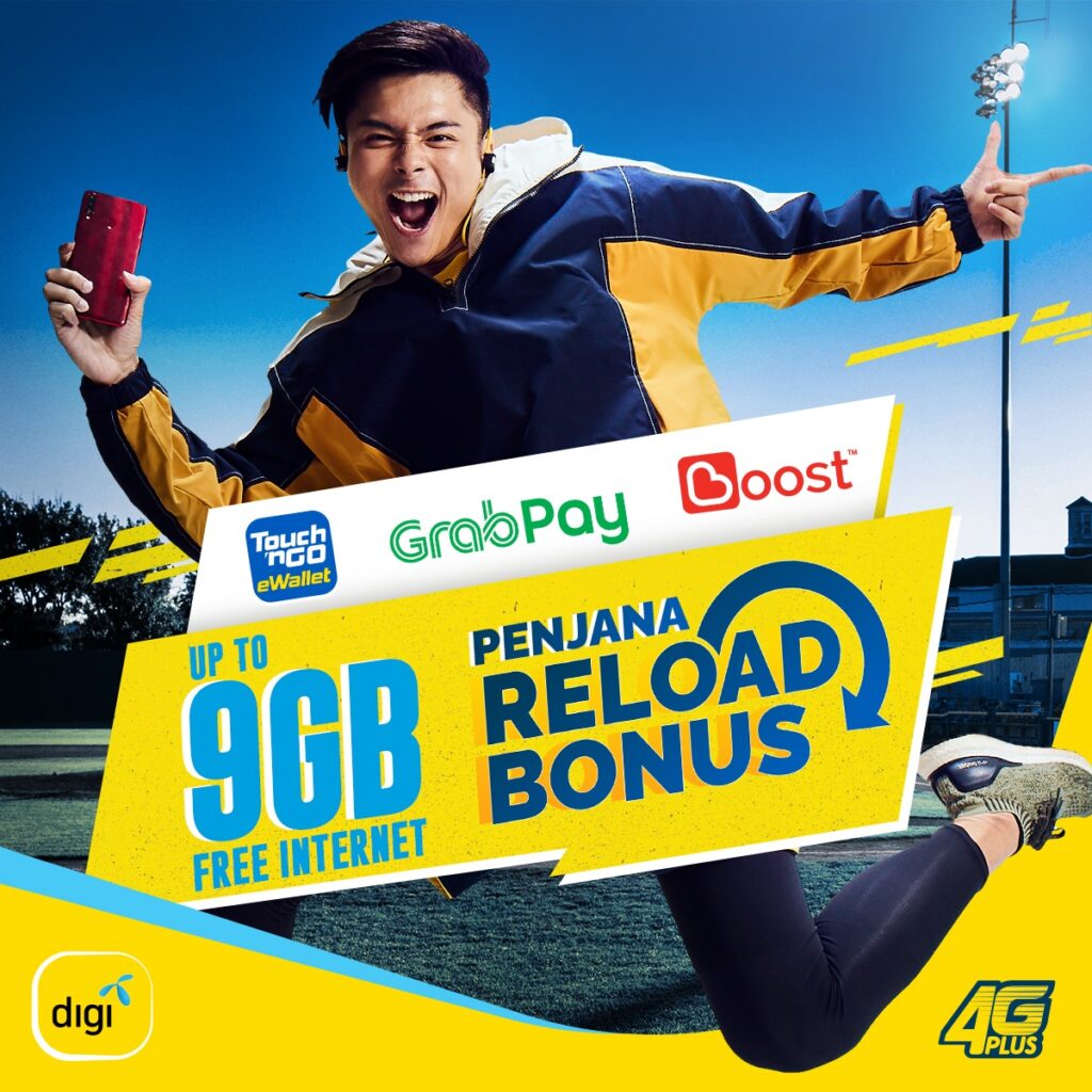 Reload Through Digi With Your ePenjana eWallet And Get Up To 9GB Of Free Data 32