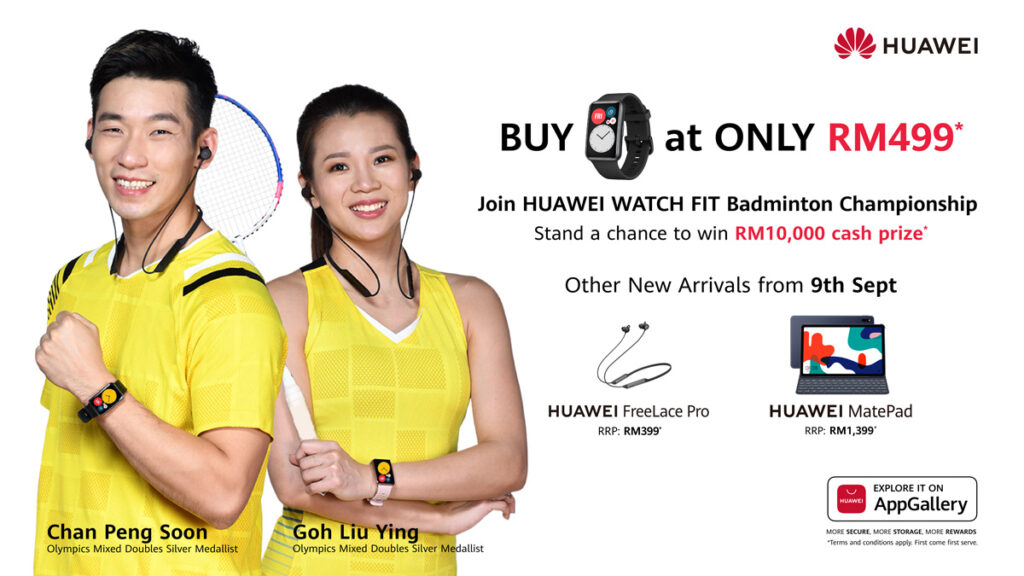 Purchase a HUAWEI Watch Fit And Stand A Chance In Winning Cash Prize Up To RM10,000 23