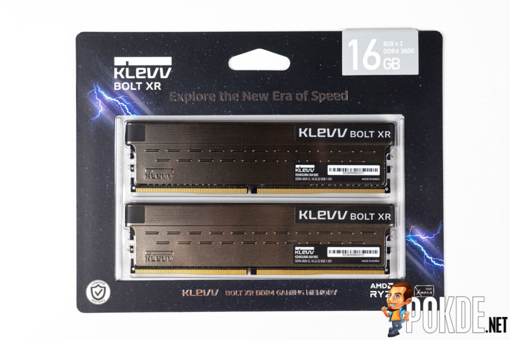 KLEVV BOLT XR DDR4 3600MHz CL18 Review — proof that RAM do not need RGB to look good 18
