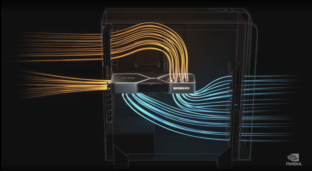 NVIDIA GeForce RTX 3080 cooling