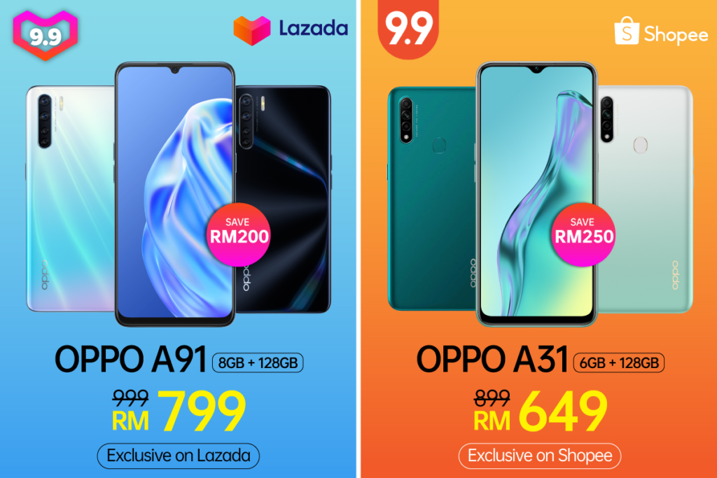 OPPO Malaysia Offers Discounts Up To RM120 This 9.9 Mega Sales 32