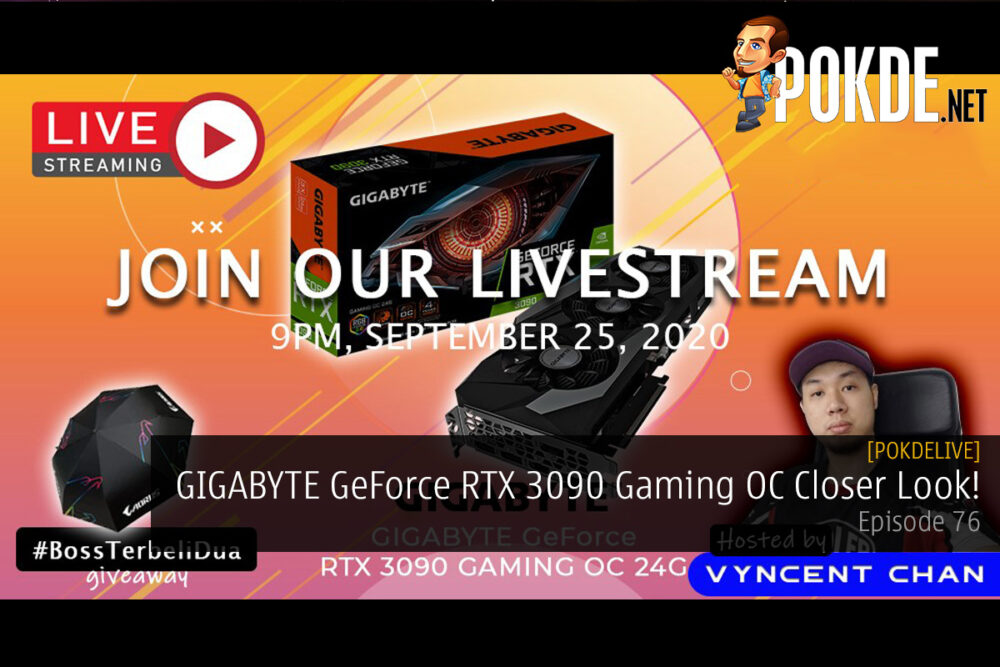 PokdeLIVE 76 — GIGABYTE GeForce RTX 3090 Gaming OC Closer Look! 28