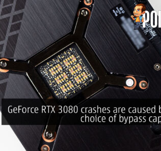 GeForce RTX 3080 crashes are caused by poor choice of bypass capacitors 32