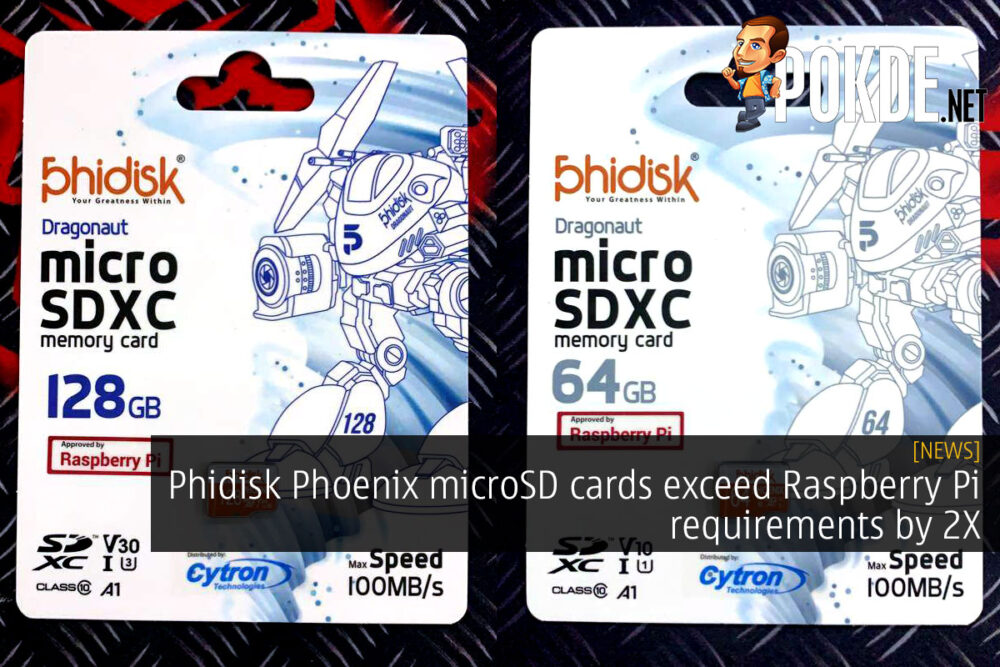 phidisk phoenix microsd raspberry pi cover