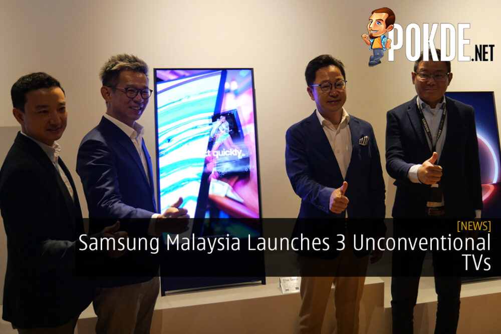 Samsung Malaysia Launches 3 Unconventional TVs That Change the Way You Use a Display