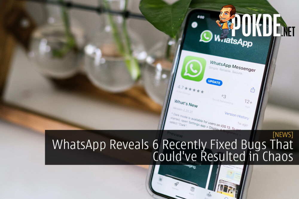 WhatsApp Reveals 6 Recently Fixed Bugs That Could've Resulted in Chaos