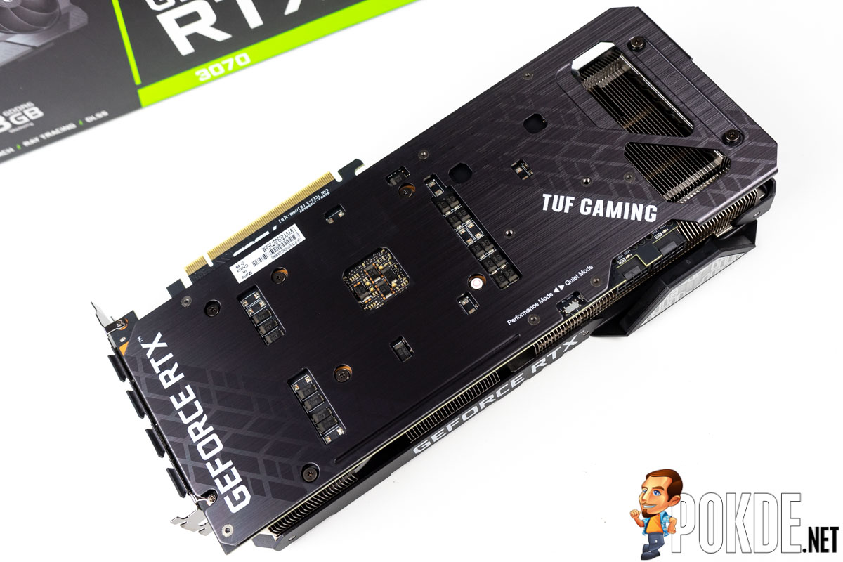 ASUS TUF Gaming GeForce RTX 3070 OC Edition Review — Much Cooler