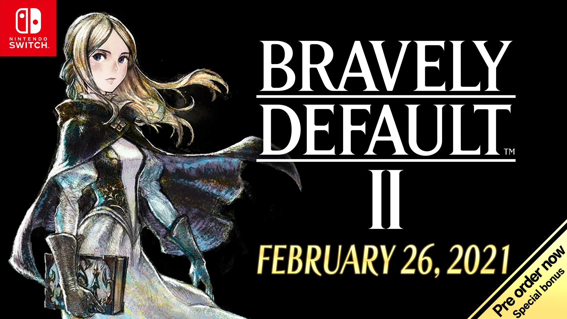 Coming BRAVELY February DEFAULT II Enix\'s Square Switch This – Nintendo 2021 To