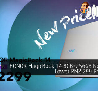 HONOR MagicBook 14 8GB+256GB Now At A Lower RM2,299 Price Tag 32