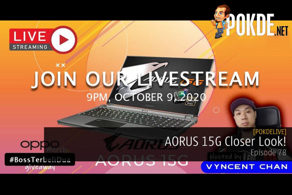 PokdeLIVE 78 — AORUS 15G Closer Look! 29