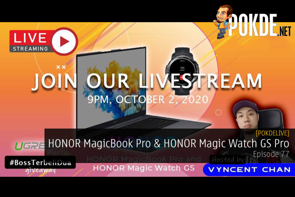 PokdeLIVE 77 — HONOR MagicBook Pro & HONOR Magic Watch GS Pro 27
