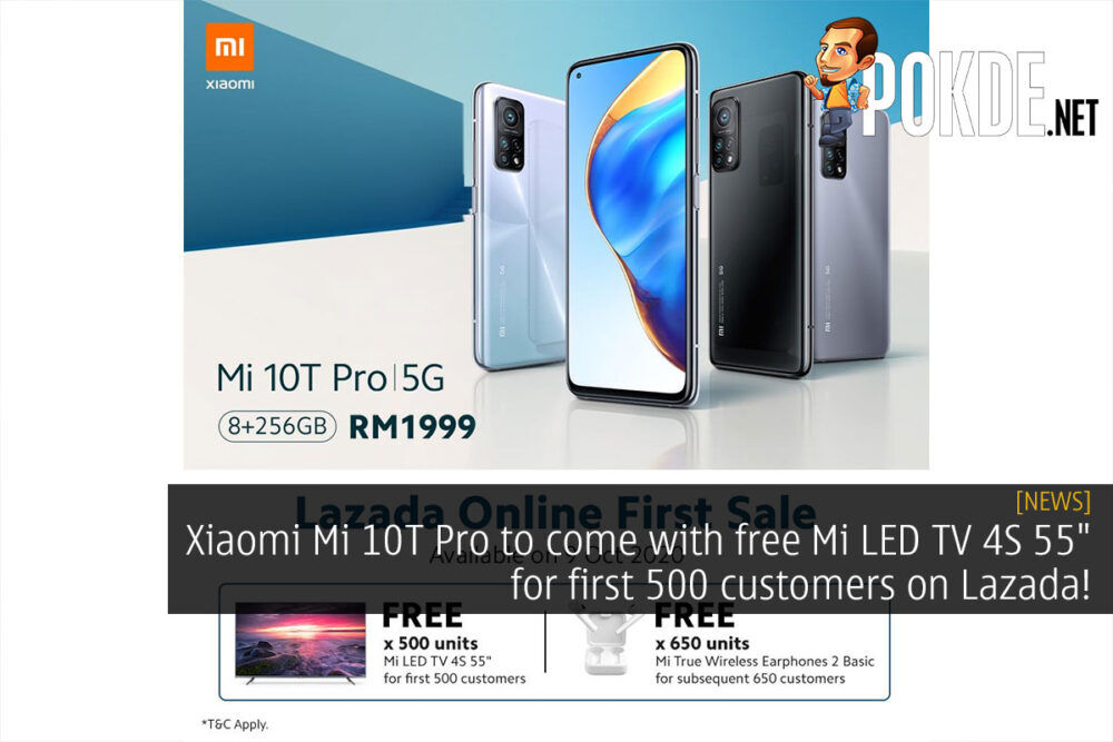 Xiaomi Mi 10T Pro to come with free Mi LED TV 4S 55" for first 500 customers on Lazada 31