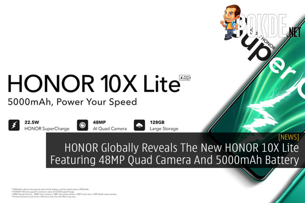 HONOR Globally Reveals The New HONOR 10X Lite Featuring 48MP Quad Camera And 5000mAh Battery 27