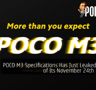 POCO M3 leak cover