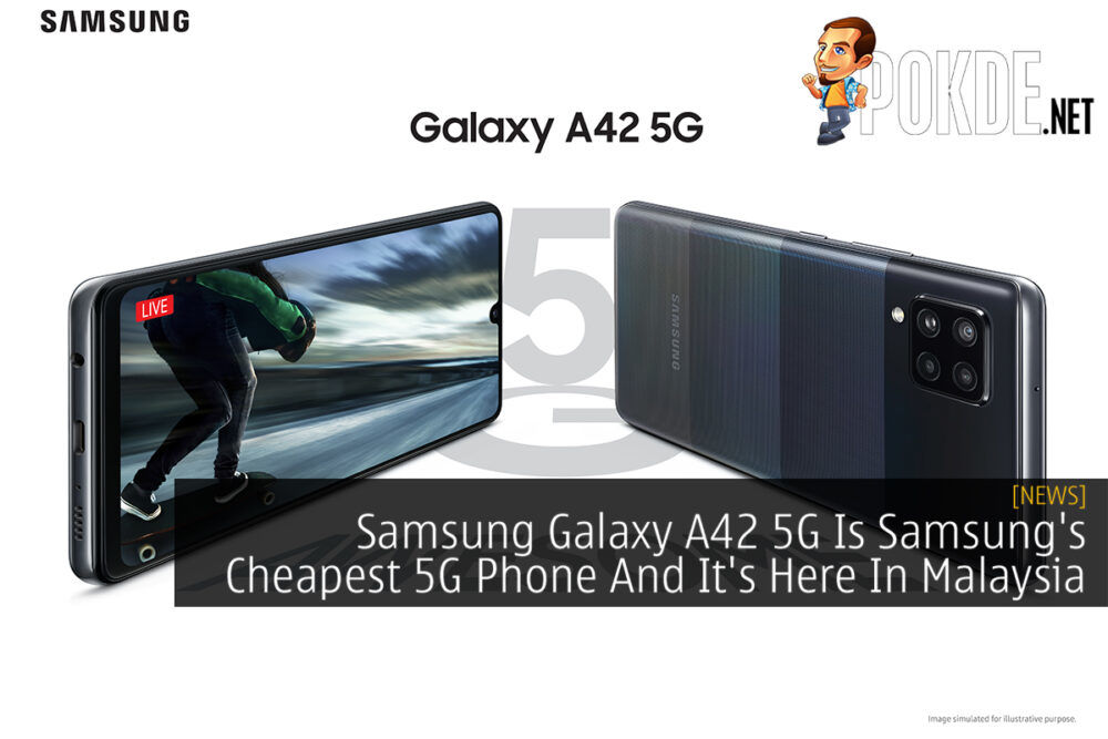 Samsung Galaxy A42 5G Prism Dot Black cover