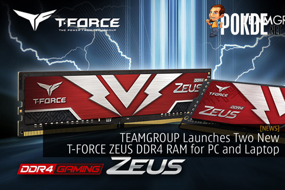 TEAMGROUP T-FORCE ZEUS DDR4 cover