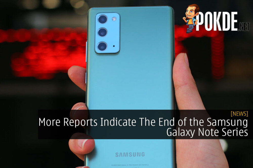 More Reports Indicate The End of the Samsung Galaxy Note Series