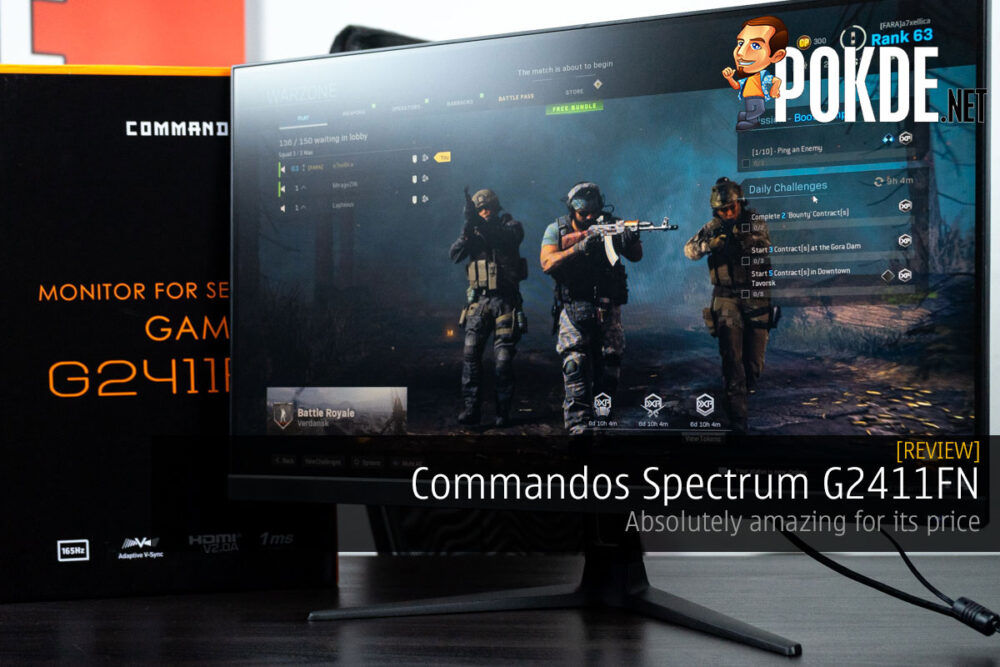 Commandos Spectrum G2411FN Review — absolutely amazing for its price 25