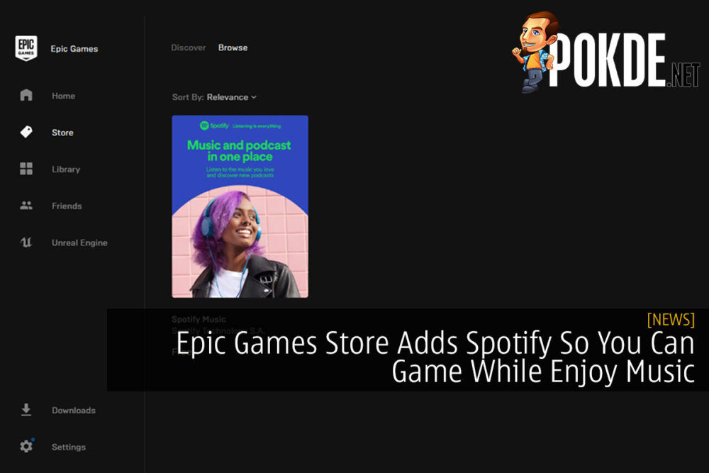 Epic Games Store Adds Spotify So You Can Game While Enjoy Music 24
